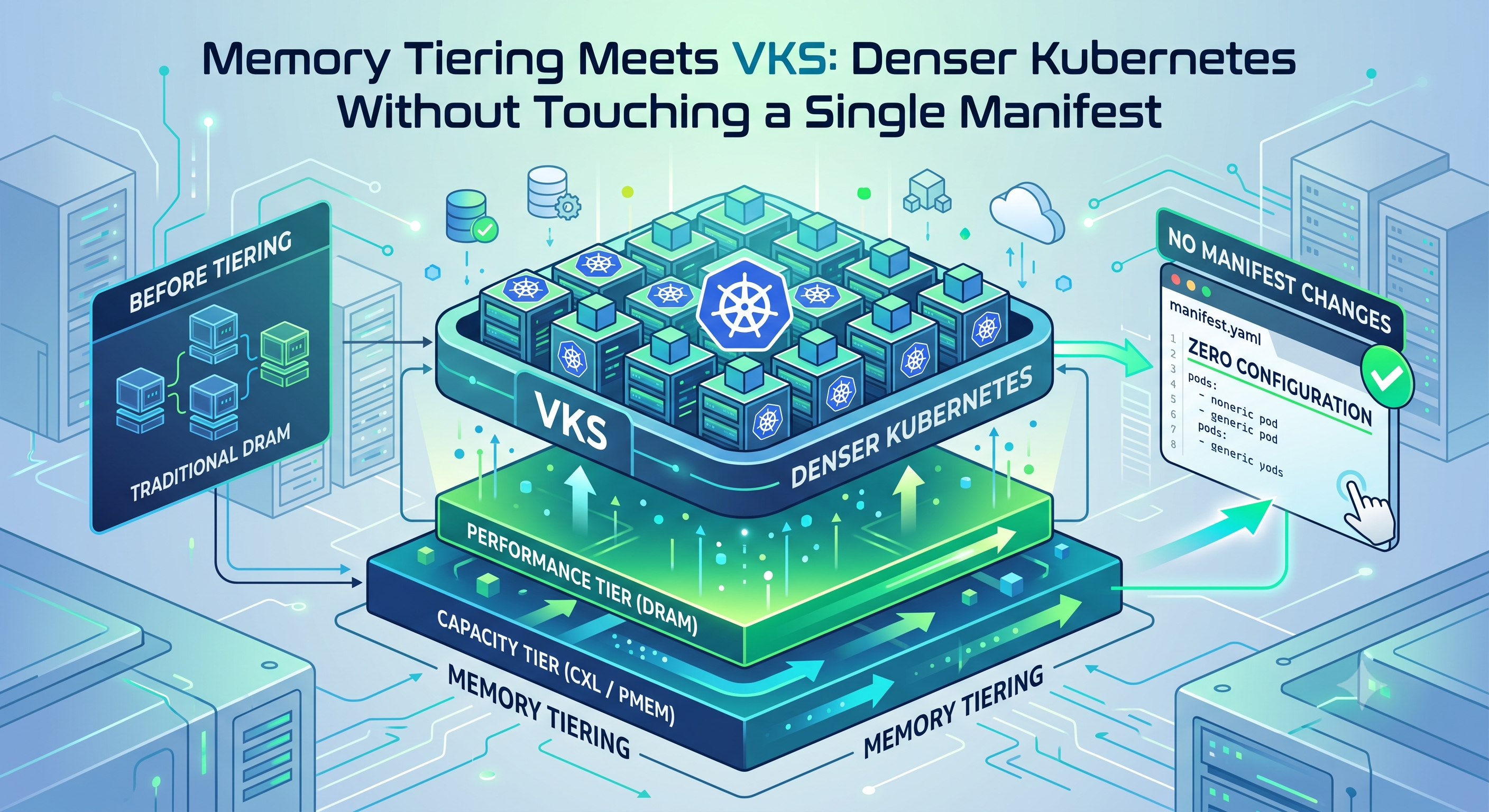 Memory Tiering Meets VKS: Denser Kubernetes Without Touching a Single Manifest